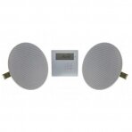 Lubinės garso kolonėlės namams su Bluetooth, 2x10W 2x165mm, H10964 WALLKIT