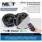 Lubinės garso kolonėlės namams su Bluetooth, C6BPRO, NEXT