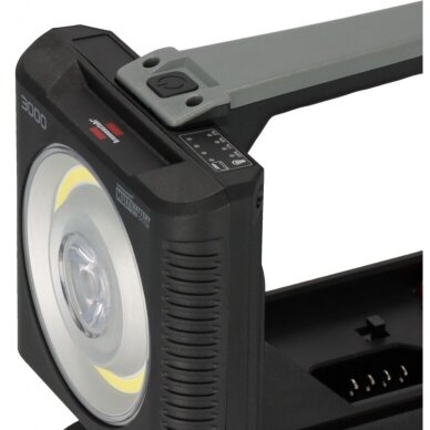 Mobilus LED akumuliatorinis prožektorius 20W 6500K, 1140 + 2160lm, IP54, HL3000, 4007123681396 2