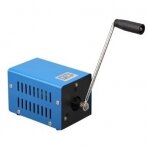 Portable Hand-Crank Generator for Outdoor with USB Ports | Emergency Use | 20W | 2000RPM | 5V | Blue