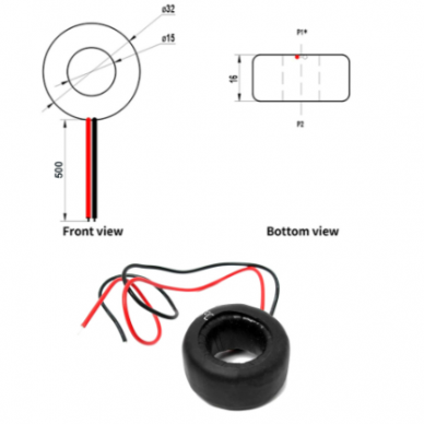 Elektros tinklo 230V analizatorius vienfazis | 100A | Wi-Fi D101-1 CT smart-MAIC 1