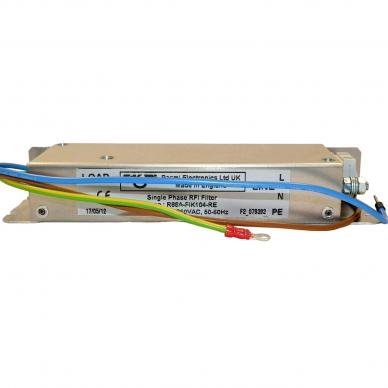 Elektros tinklo filtras Servo Input Filter 4.1A, 3.5MA RFI, R88A-FIK104-RE