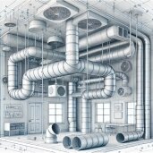 Ducts and connections for ventilation | air conditioning systems