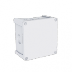 Electrical installation thermoplastic enclosure | hermetic | 95x95x55mm | surface-mounted | halogen-free | white | IP67 | TEM