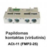 Papildomas kontaktas NO+NC (iš viršaus mont.) ACt-1-11 variklio apsaugoms FMP2-25 NO+NC