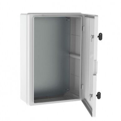 Plastic surface-mounted hermetic enclosure | box | halogen-free | 400x600x200mm | white doors | IP65 | TEM