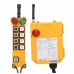 Industrial | Wireless Crane Control Panel | 8 Buttons | with STOP | START Button and Rotary Switch | 2 Speeds | IP65