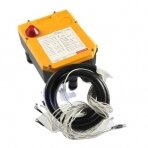 Industrial | wireless crane control panel | 10 buttons | with STOP | START button and rotary switch | 2 speeds | IP65