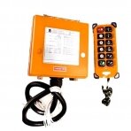 Industrial | wireless crane control panel | 10 buttons | with STOP and START button | 1 speed | IP65