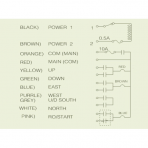 Industrial | wireless crane control panel | 6 buttons | with STOP and START button | 1 speed | IP65