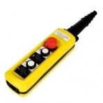 Industrial Crane Control Panel | with Stop Button | with 5 Buttons | 10A | IP65 | Single Speed