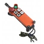 Industrial Crane Control Panel | 4 Buttons | with ON/OFF and STOP Button | 2 Speeds | 10A | IP65