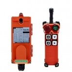 Industrial Crane Control Panel | 4 buttons | with ON/OFF and STOP button | 1 speed | 10A | IP65