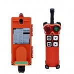 Industrial Crane Control Panel | 4 Buttons | with ON/OFF and STOP Button | 2 Speeds | 10A | IP65