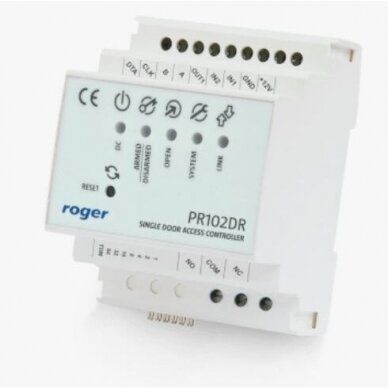 Įėjimo valdymo kontrolės sistema vienai elektroninei spynai PR102DR ROGER