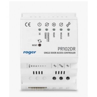 Įėjimo valdymo kontrolės sistema vienai elektroninei spynai PR102DR ROGER 1