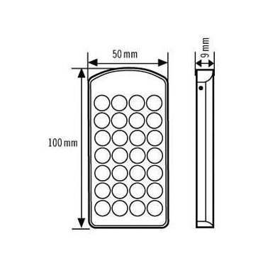 Remote Control | for Motion Sensors | EM10425509 ESYLUX 1