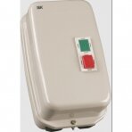 Variklio paleidimo kontaktorius su šilumine rėle ir dėžute IP54 bei valdymo mygtukais