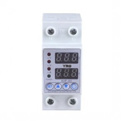 Digital Voltage Control | Protection Relay | 63A | 230V 1