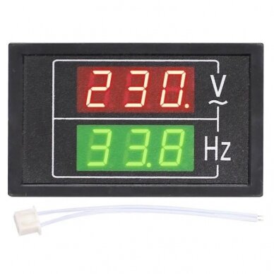 Digital AC electrical power | voltage | frequency meter | 10-100Hz | 100-300VAC