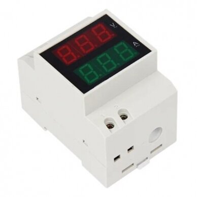 Digital AC voltmeter | ammeter | 80-300VAC | 100A 1