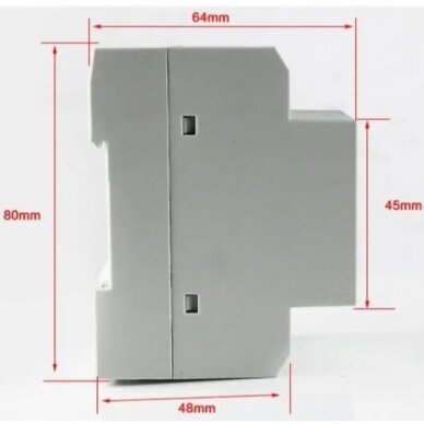 Digital AC voltmeter | ammeter | 80-300VAC | 0-100A 1