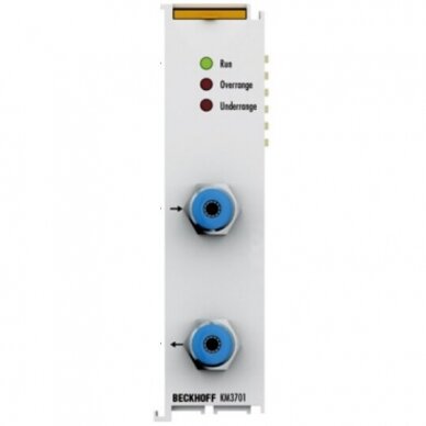 Slėgio analizatorius 2 kanalų KM3712 | 2-channel relative pressure measuring terminal -1,000…+1,000 hPa (-1…+1 bar)