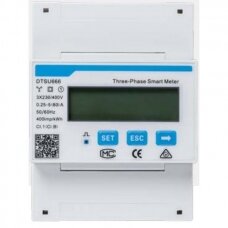 Sungrow Smart Meter 3F energijos skaitiklis su OEM konfigūracija DTSD1352-C arba DTSU666  80A