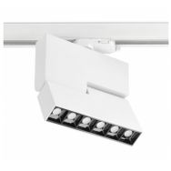 Šviestuvas ant bėgelio LED 18W, 1620lm, IP20, baltas, SIERRA GTV Lighting