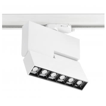 Šviestuvas ant bėgelio LED 18W, 1620lm, IP20, baltas, SIERRA GTV Lighting