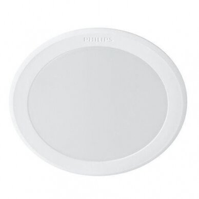 LED panelė įleidžiama, MESON 230Vac, 5.5W, 550lm, neutraliai balta, apvali, Philips 8718696173572