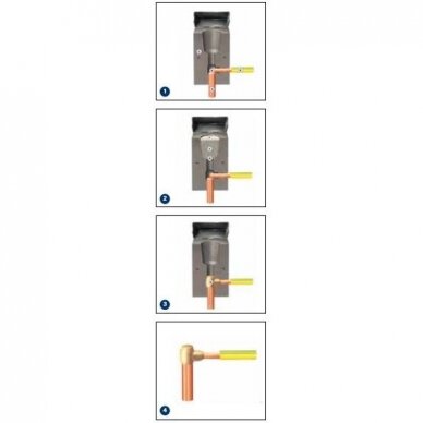 Terminio suvirinimo forma 150x75x75mm, tipas C, F50205 Forweld 1