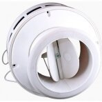 Tiekiamosios oro ventiliacijos sklendės galvutė, su filtru, D125, balta, 12,5TG