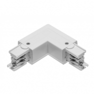 Kampinė jungtis L 90° X-RAIL bėgeliui, 3F, 101x101mm, baltas, vidinis, GTV Lighting