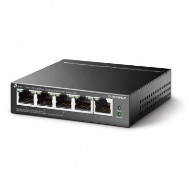 Tinklo komutatorius 5xLAN (4xPoE) 10/100Mbit/s, TL-SF1005LP TP-LINK 1