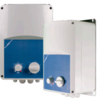 Transformatorinis ventiliatoriaus greičio reguliatorius veikiantis pagal temperatūrą