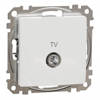 TV lizdas galinis Baltas 4dB SDD111471 Sedna Design Schneider Electric 1