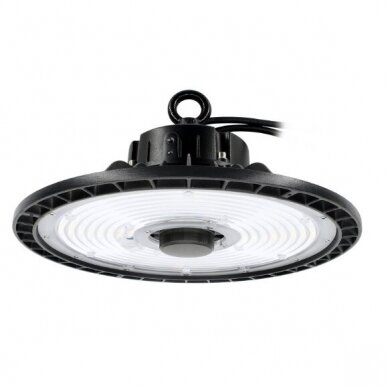 UFO tipo LED šviestuvas aukštoms patalpoms 200W | 230V | 4000K | 32000lm | IP65 | HIGHBAY C85-HBP3-200A-090BL Bemko