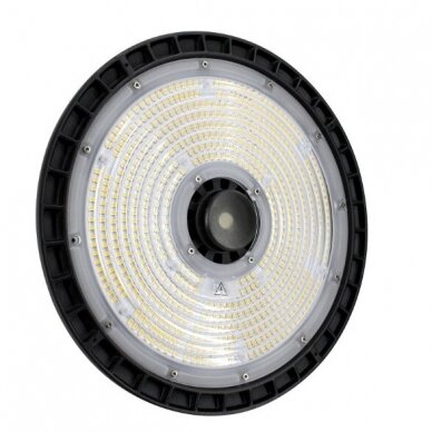 UFO tipo LED šviestuvas aukštoms patalpoms 200W | 230V | 4000K | 32000lm | IP65 | HIGHBAY C85-HBP3-200A-090BL Bemko 1