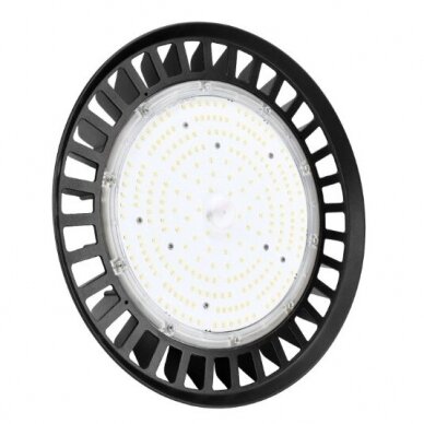 UFO tipo LED šviestuvas aukštoms patalpoms 150W | 230V | 4000K | 21000lm | IP65 | HIGHBAY C85-HBV2-150-4K-120BL Bemko 1