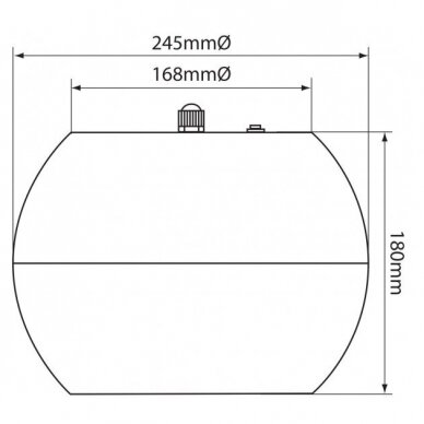 Vidaus patalpų pakabinama garso kolonėlė 100V 20W, 8 Omų, 140°, PS50-B, Adastra 3