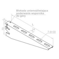 710320 WSZ200 Kronšteinas su dvigubu užraktu