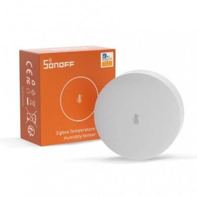 Temperatūros ir drėgmės jutiklis Zigbee SONOFF SNZB-02P